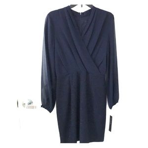 MARC NEW YORK Navy dress Never worm Tags still on
